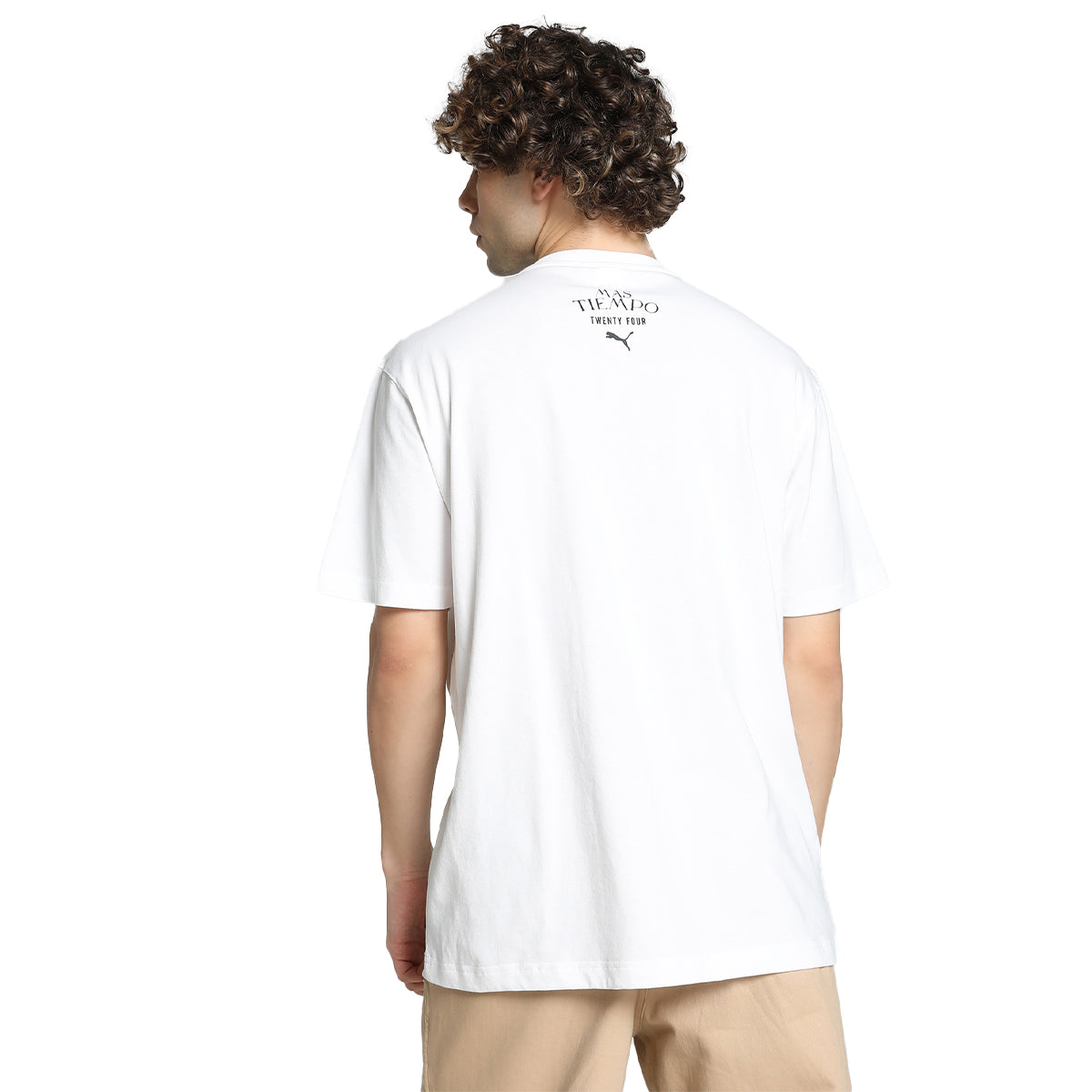 PUMA x MÁS TIEMPO Graphic Tee 'White'