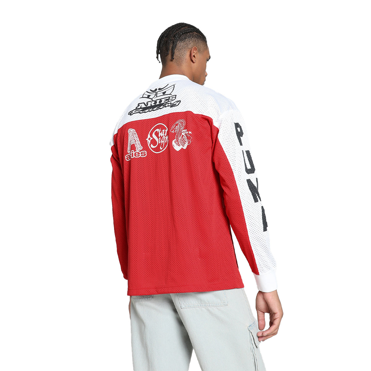 PUMA x ARIES Mesh Longsleeve