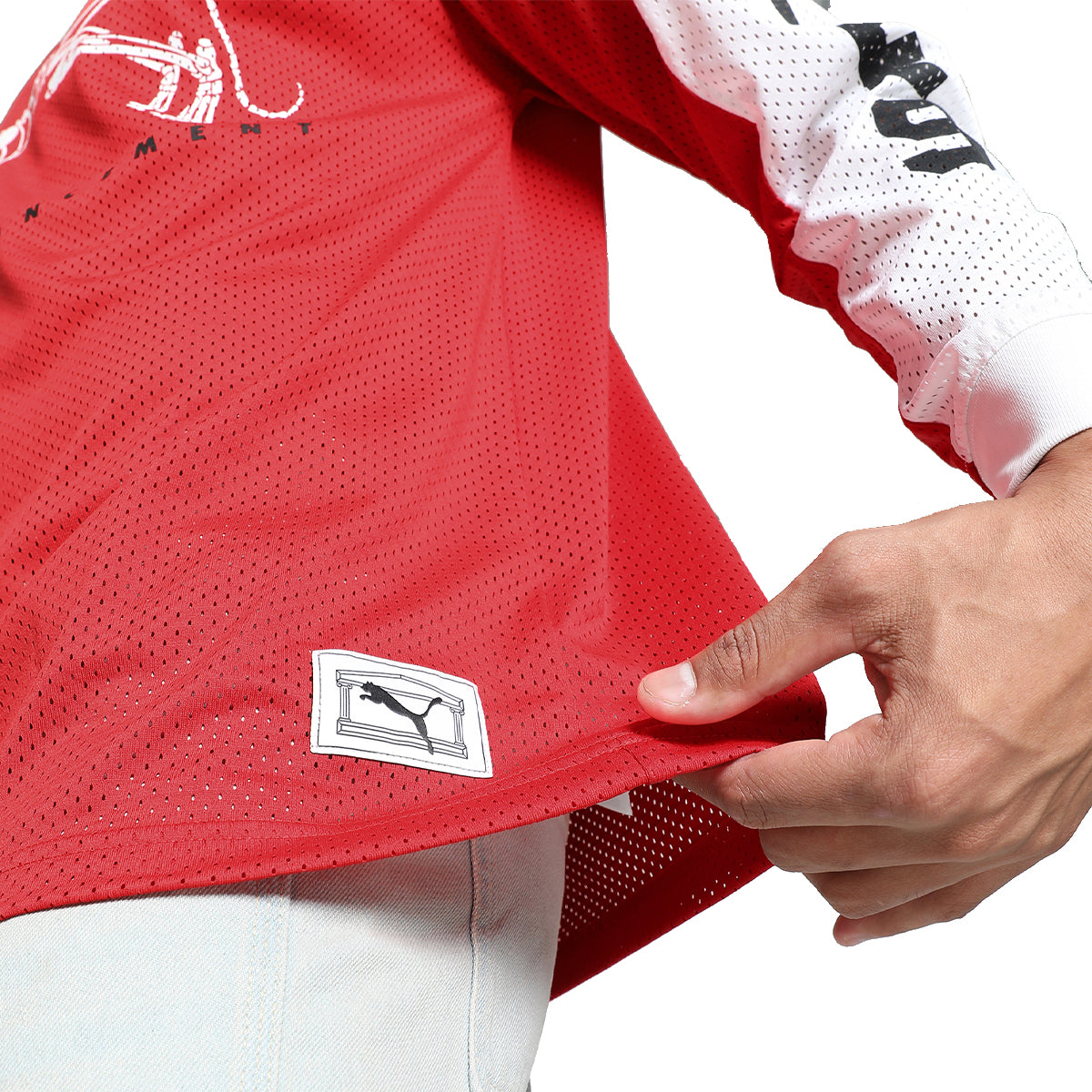 PUMA x ARIES Mesh Longsleeve