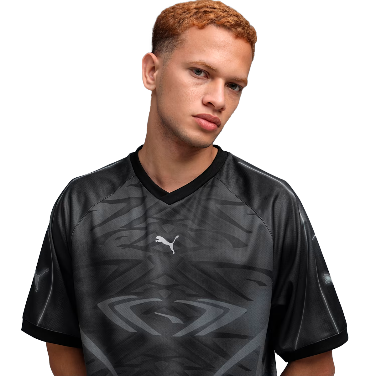 Tech-X Aop Relaxed Football Jersey'Black/AOP'