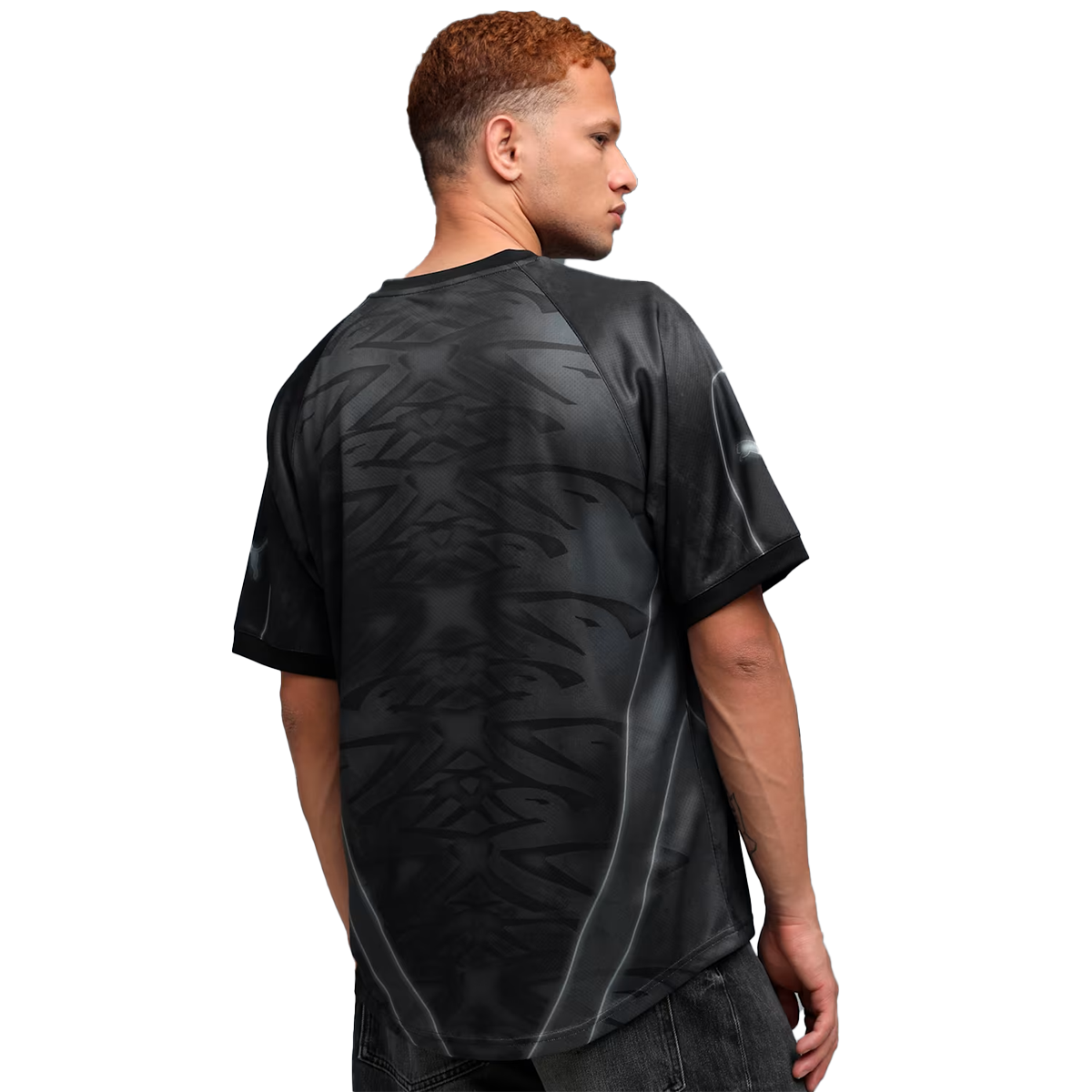 Tech-X Aop Relaxed Football Jersey'Black/AOP'