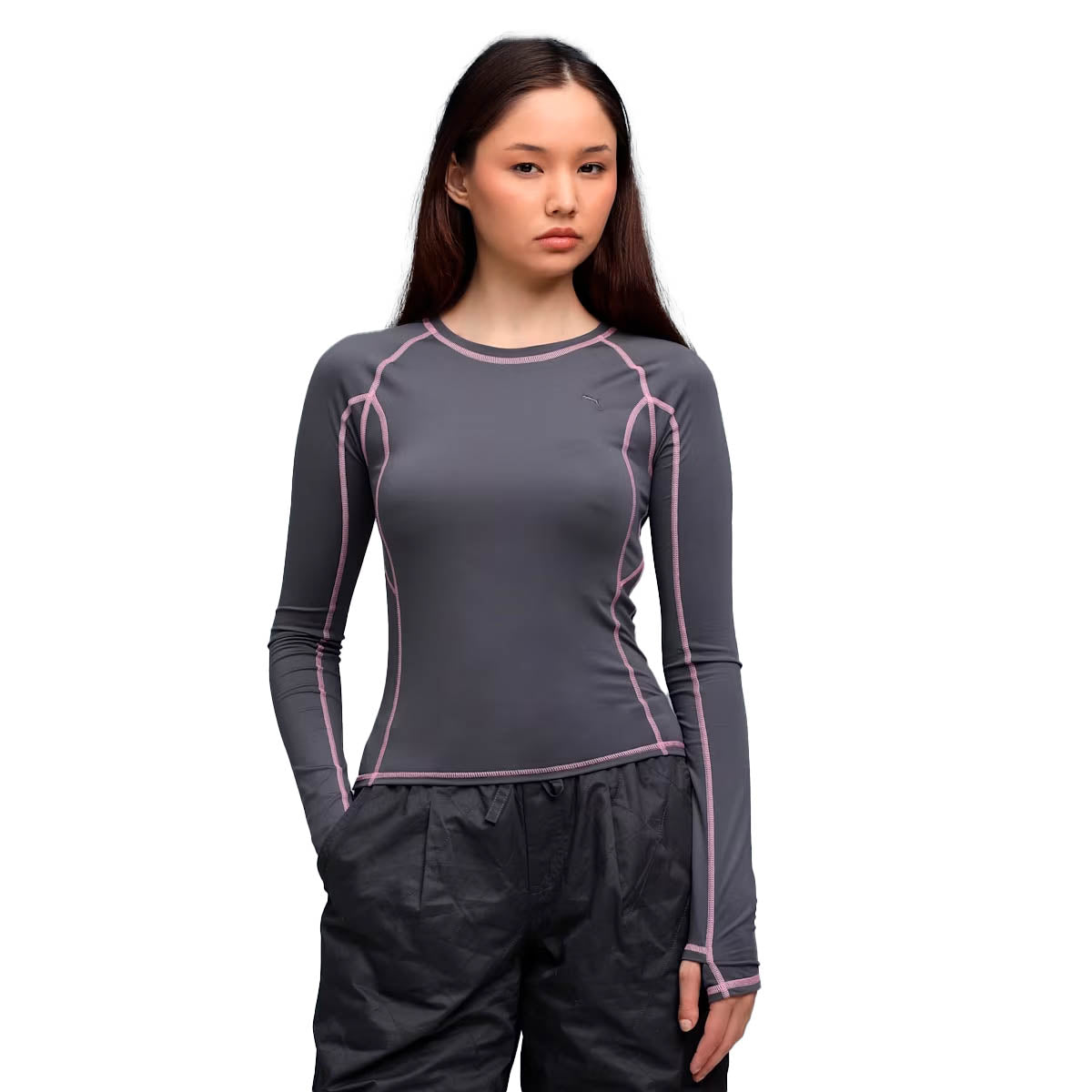 YONA Tight Longsleeve 'Dusky Gray'