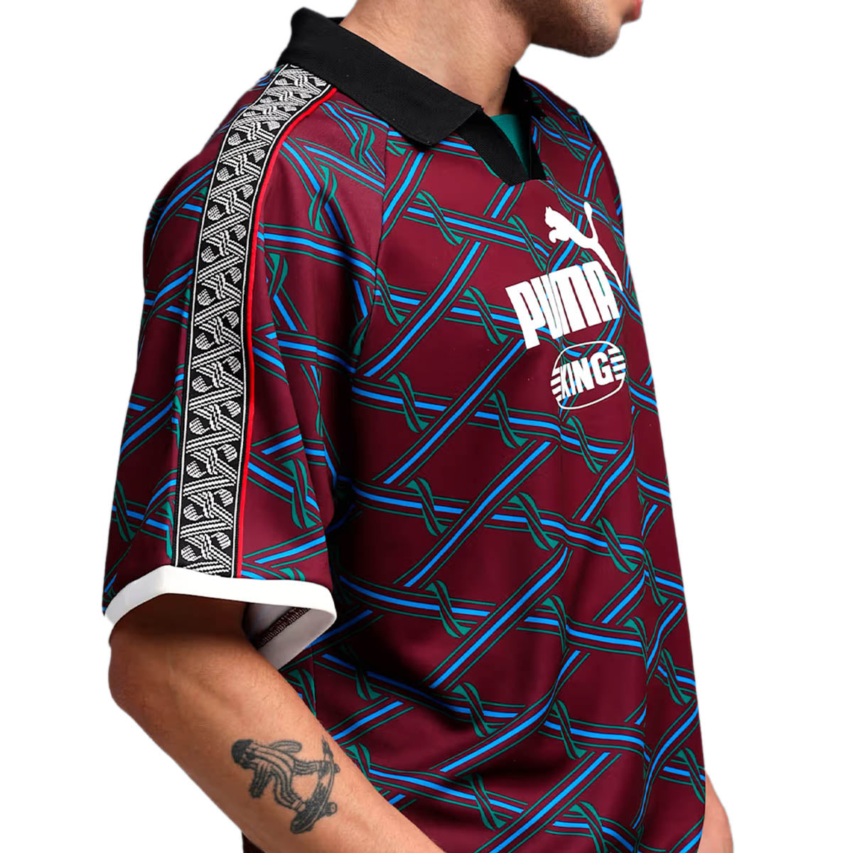 KING AOP Jersey 'Ruby Shimmer'