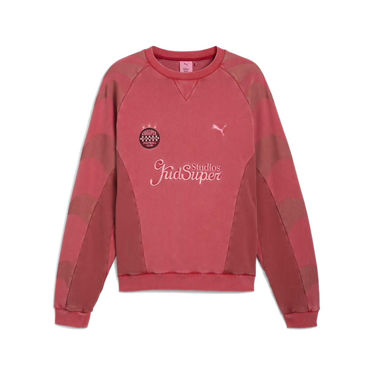 x KIDSUPER Crew 'Dark Crimson'