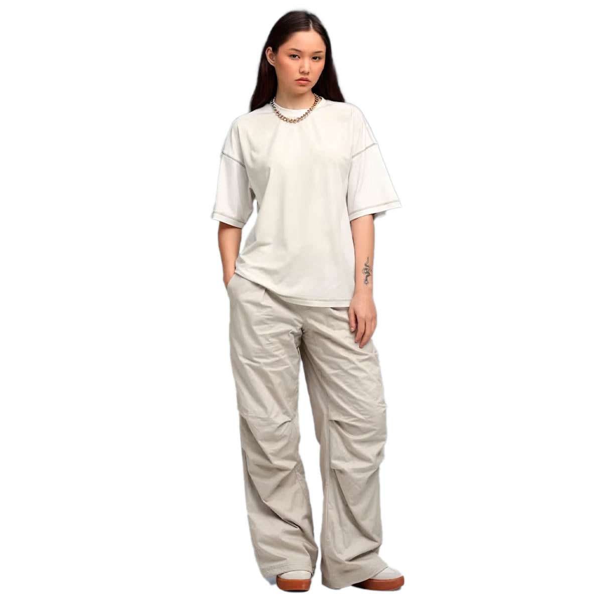 YONA AOP Tee 'White'