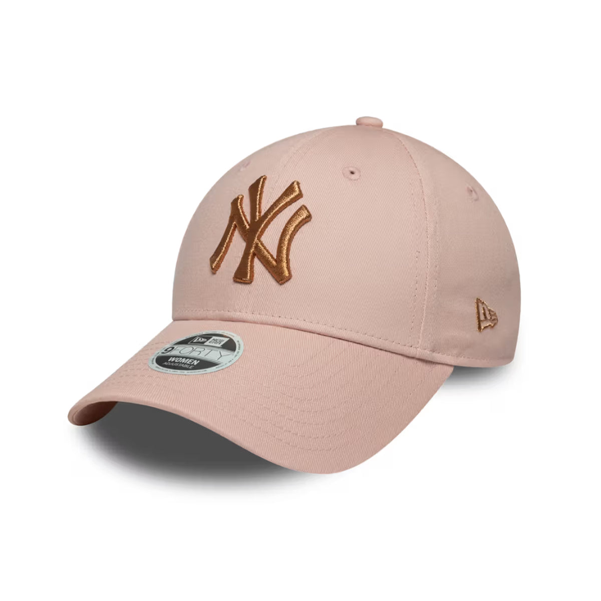 NY Yankees Metallic Pastel Pink 9FORTY