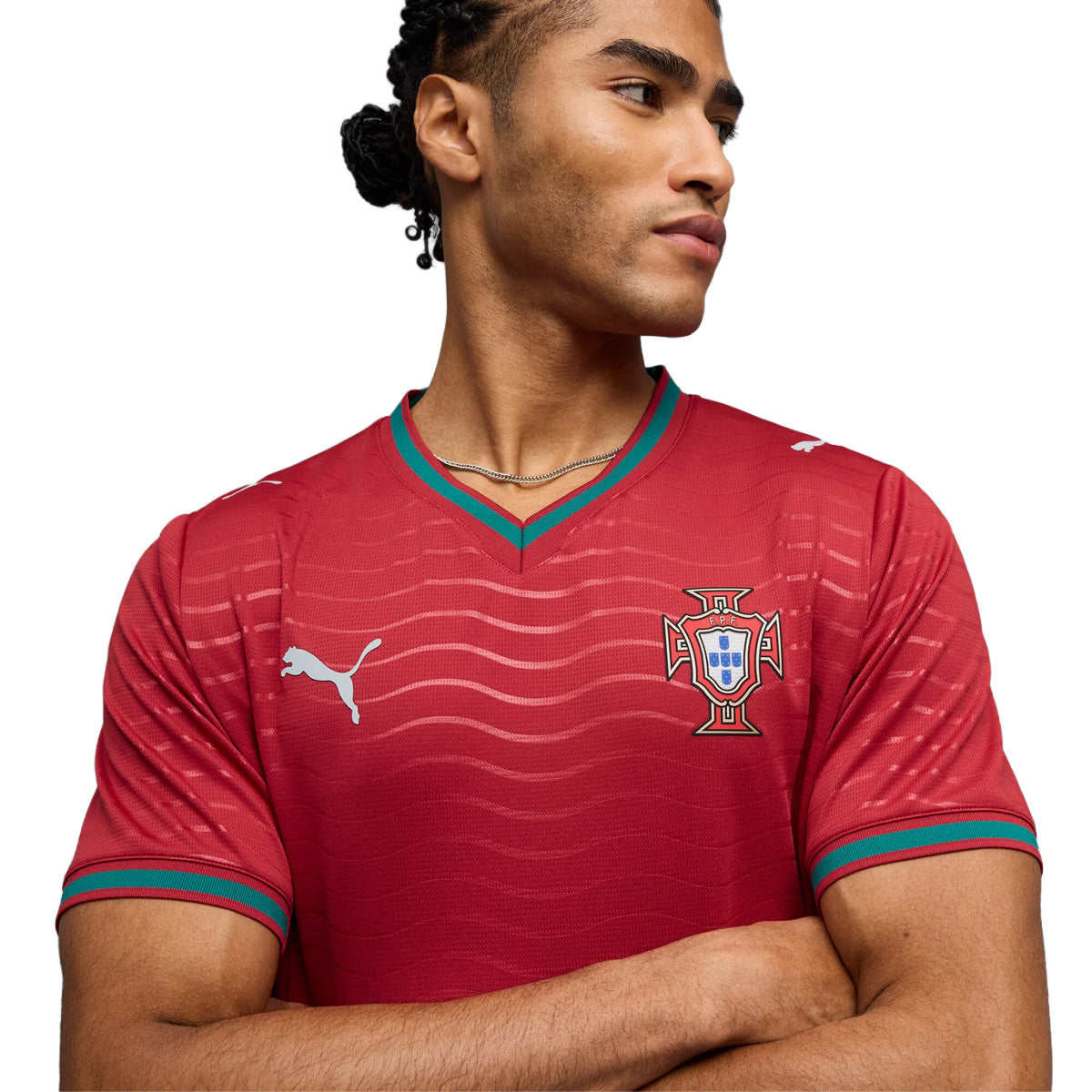 Portugal 2026 Home Jersey 'Club Red/Green Lagoon'