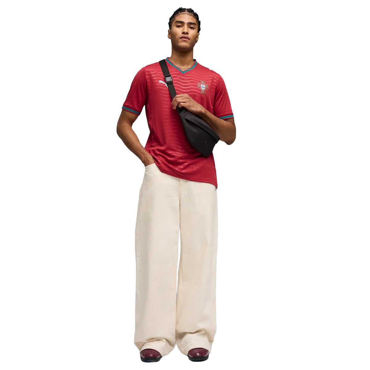 Portugal 2026 Home Jersey 'Club Red/Green Lagoon'