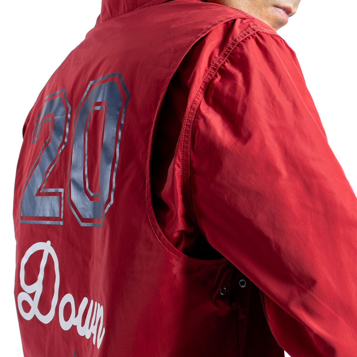 CONVERSE X PATTA COACHES JACKET 'GARNET'