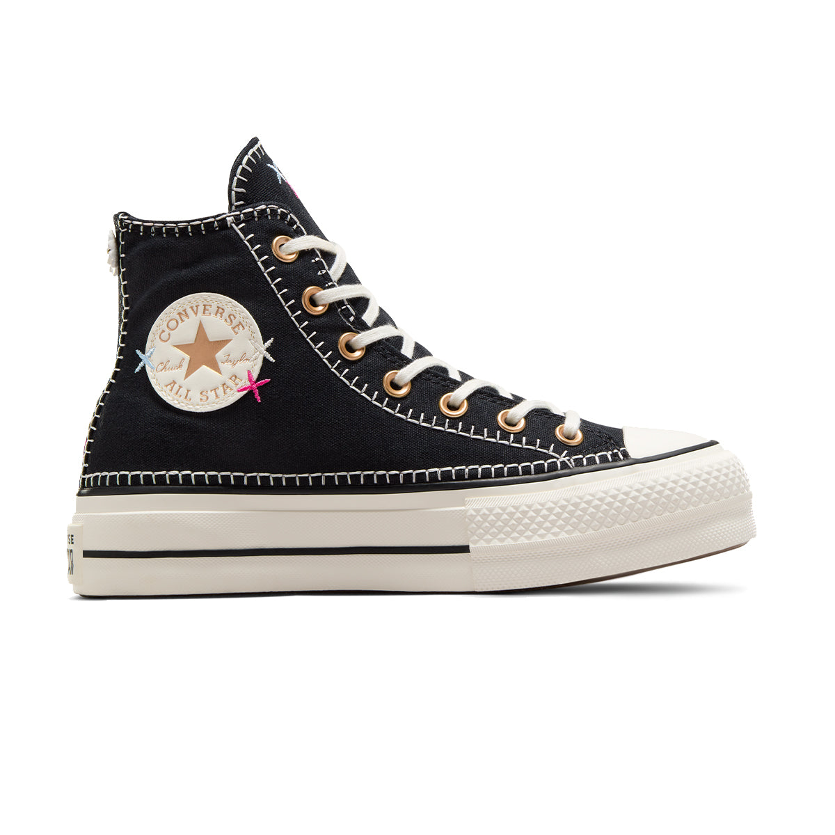 Chuck Taylor All Star Lift 'BLACK/EGRET/GOLD'