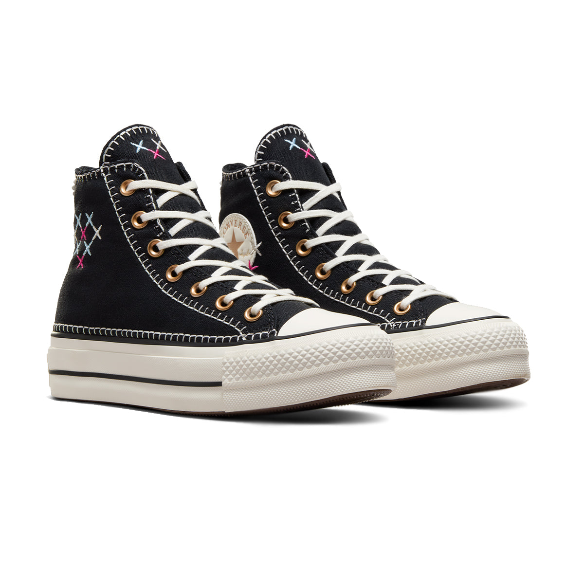 Black and gold converse womens online