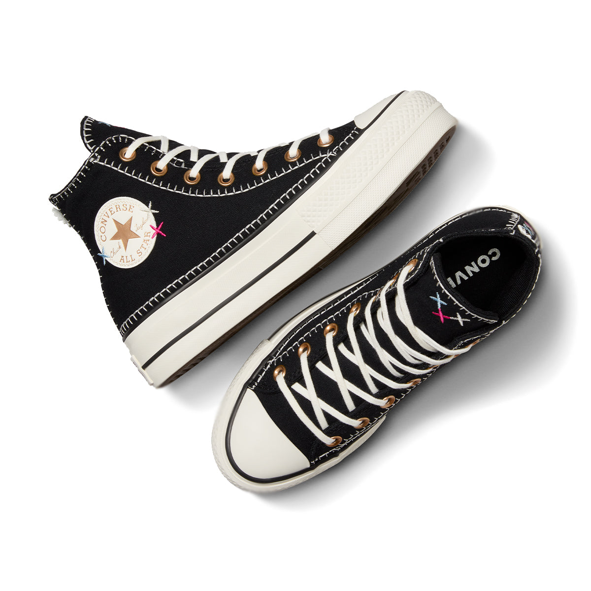 Chuck Taylor All Star Lift 'BLACK/EGRET/GOLD'