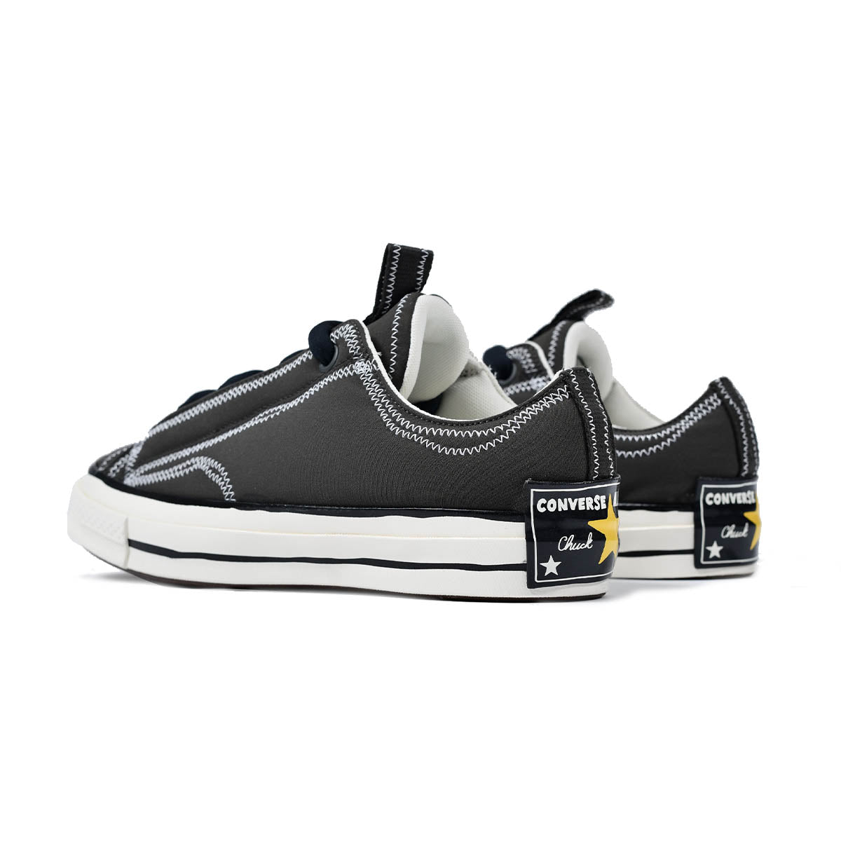 Chuck 70 Low Sketch Puffed 'Black'
