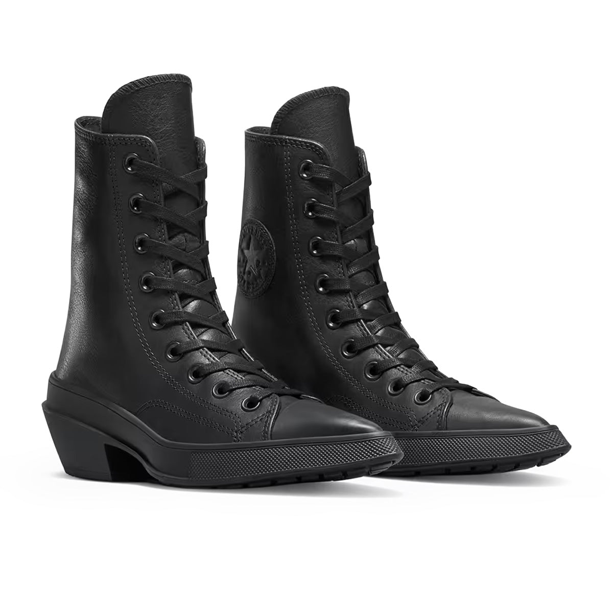 Chuck 70 De Luxe Pointed High 'BLACK/BLACK/BLACK'