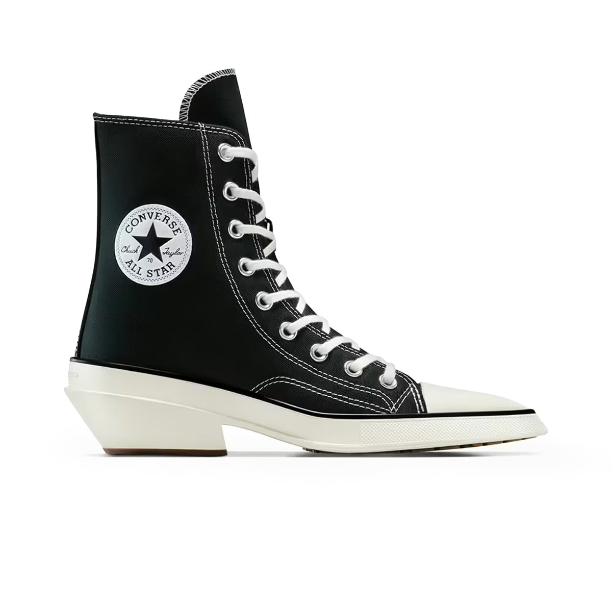 Chuck 70 De Luxe Pointed High 'BLACK/WHITE/BLACK'