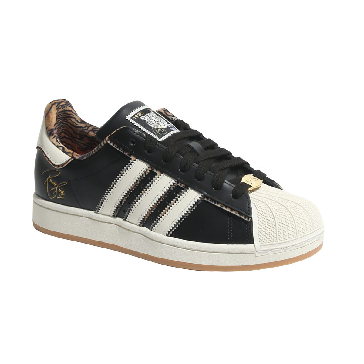 ADIDAS ORIGINALS + RANVEER SINGH SUPERSTAR 'CORE BLACK/OFF WHITE/CORE BLACK'