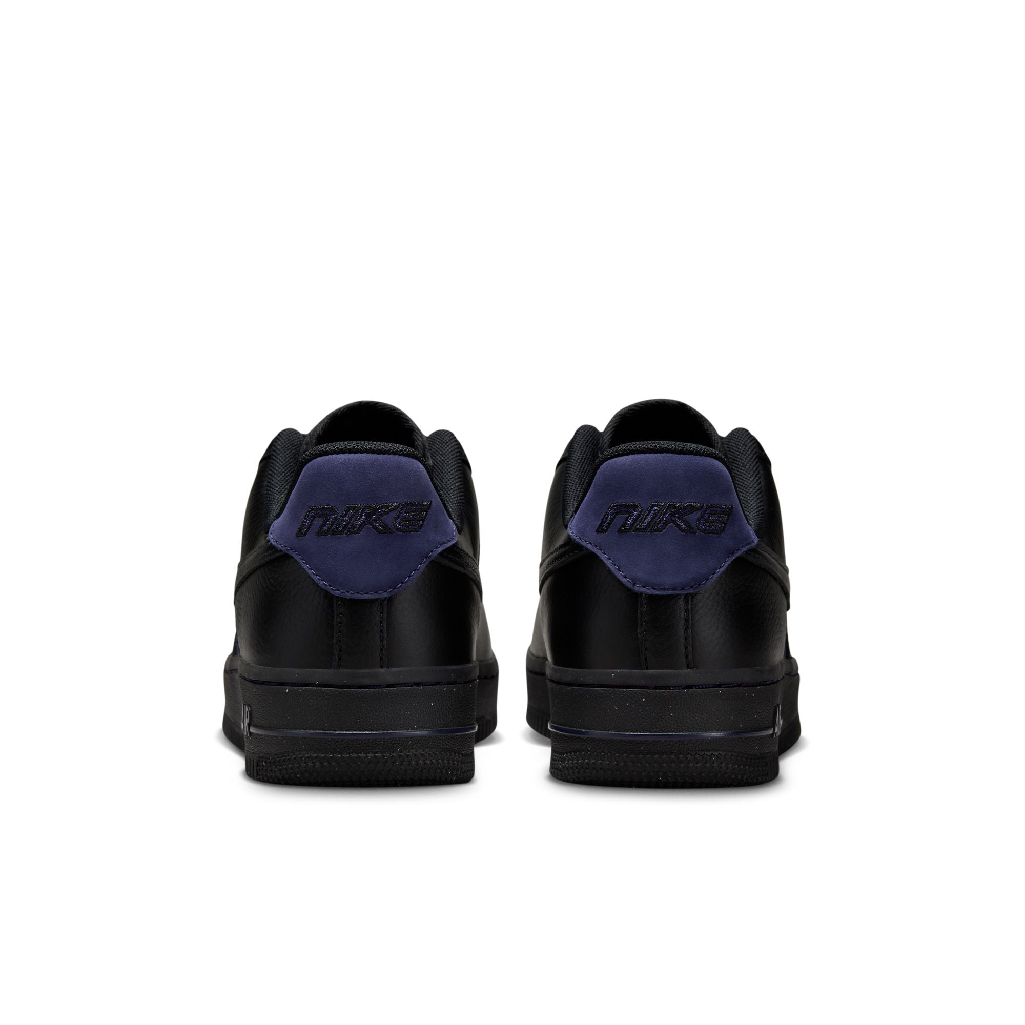 Black and shop purple af1