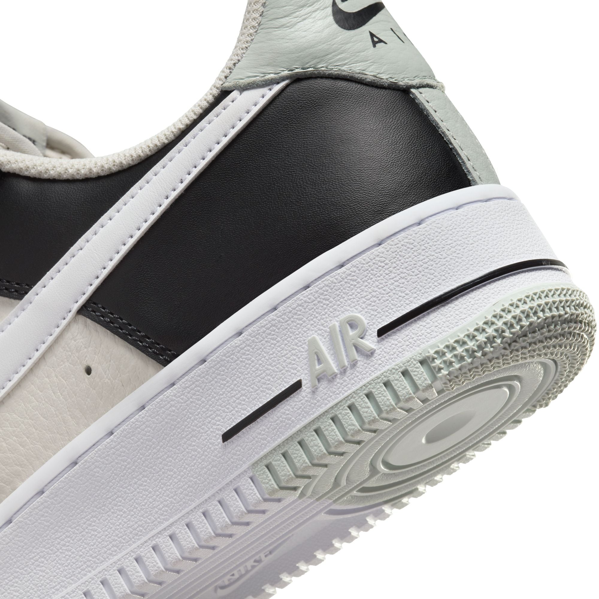 Air force 1 low split cheap black and white