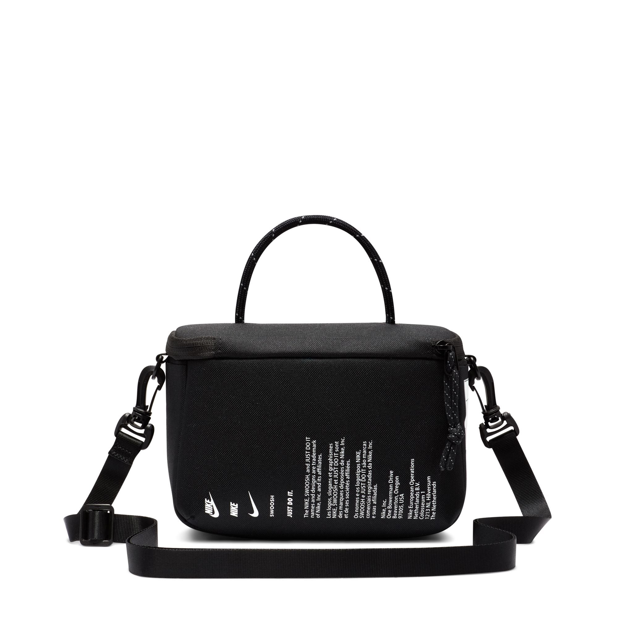 Mini Shoebox Crossbody Bag(3L) 'Black/black/white'