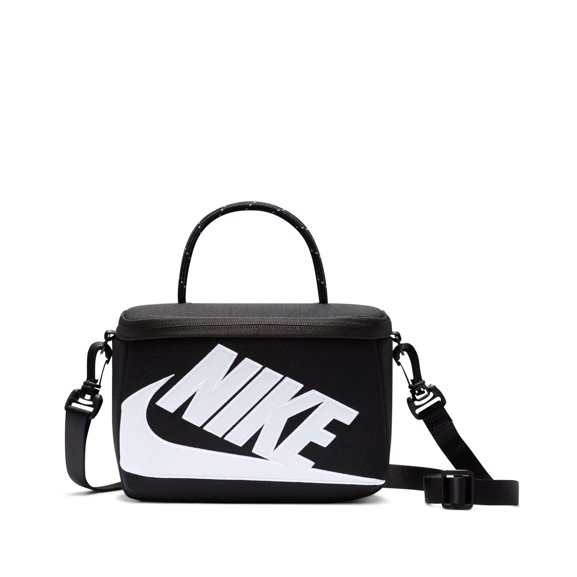 Mini Shoebox Crossbody Bag(3L) 'Black/black/white'