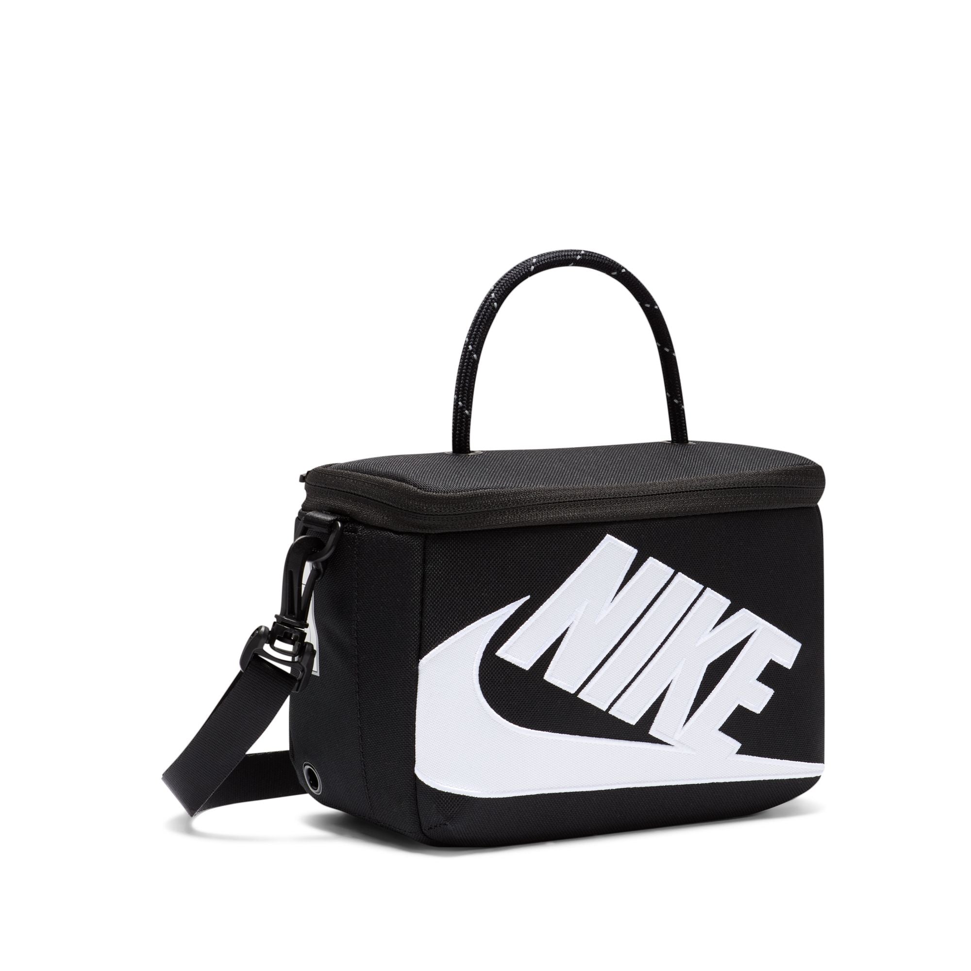 Mini Shoebox Crossbody Bag(3L) 'Black/black/white'