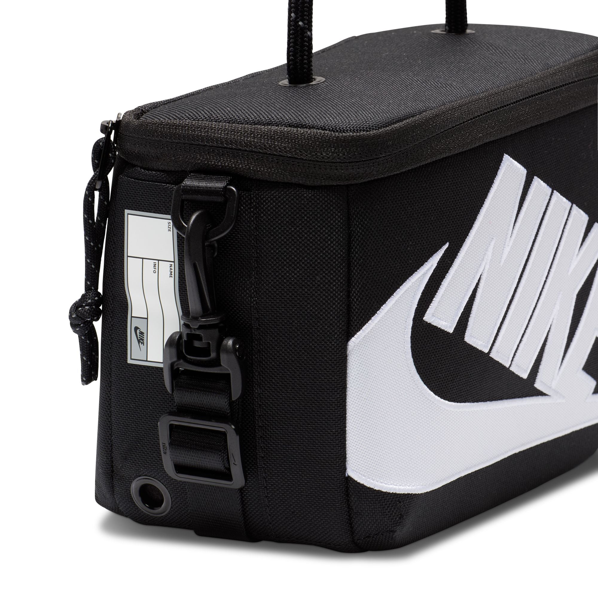 Mini Shoebox Crossbody Bag(3L) 'Black/black/white'