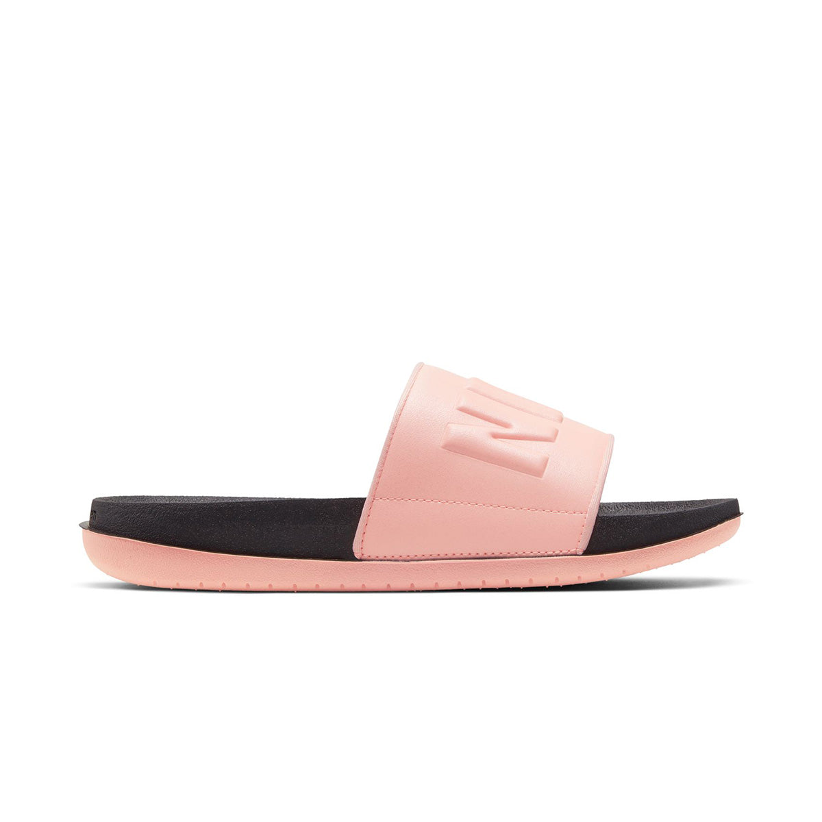 Wmns Offcourt Slides 'BLACK/CORAL STARDUST/CORAL STARDUST'