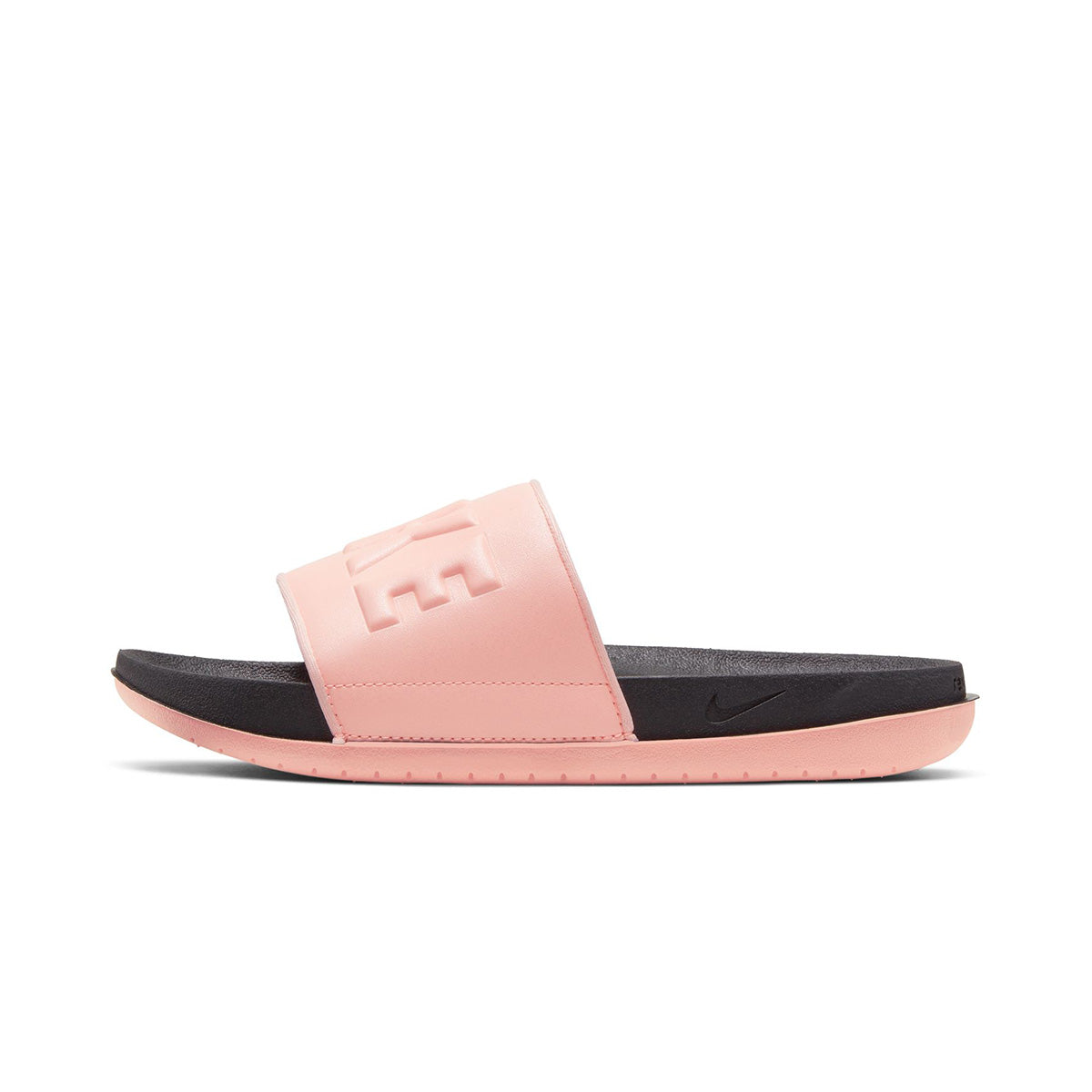 Wmns Offcourt Slides 'BLACK/CORAL STARDUST/CORAL STARDUST'