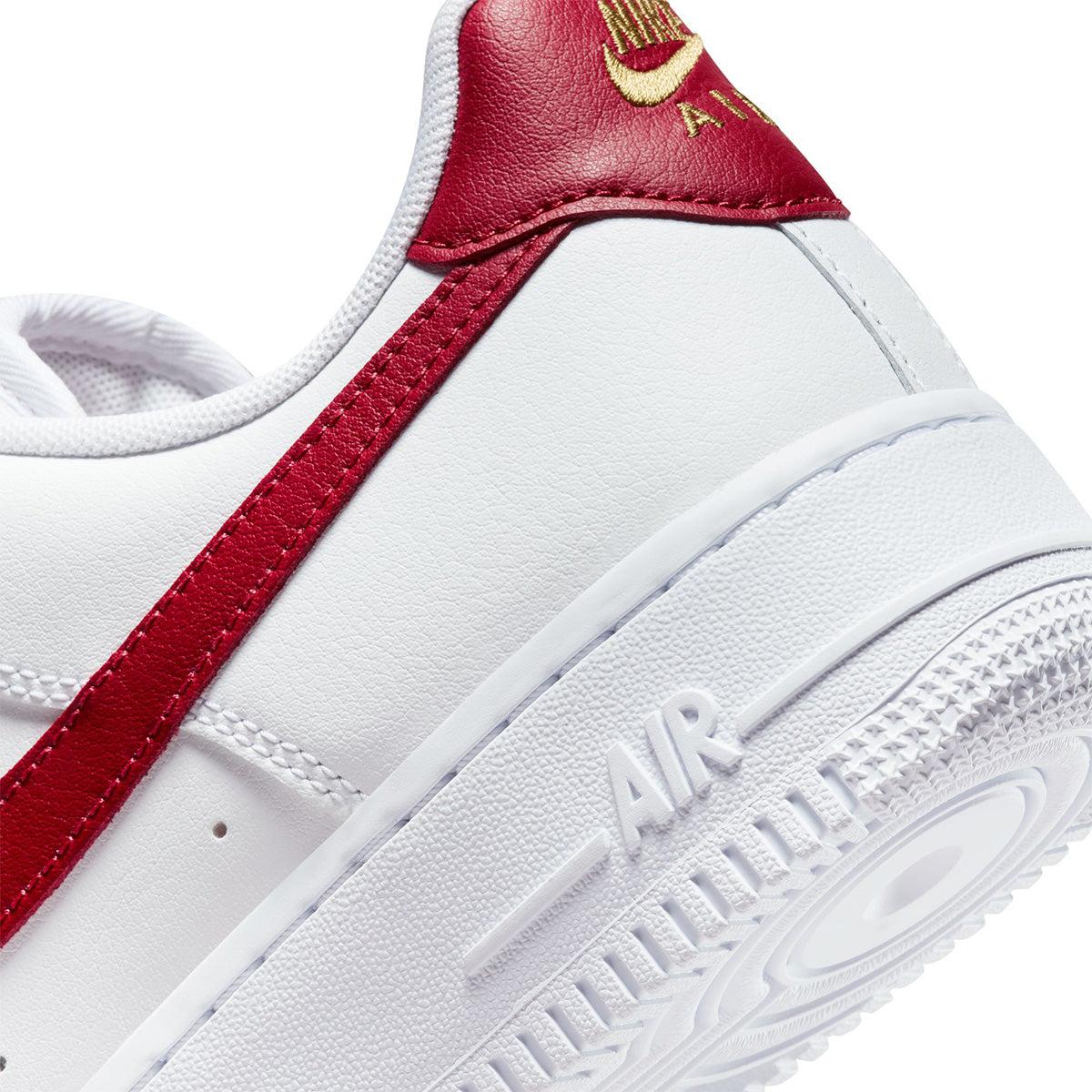 Wmns Air Force 1 '07 Essential 'WHITE/GYM RED/GYM RED/WHITE'