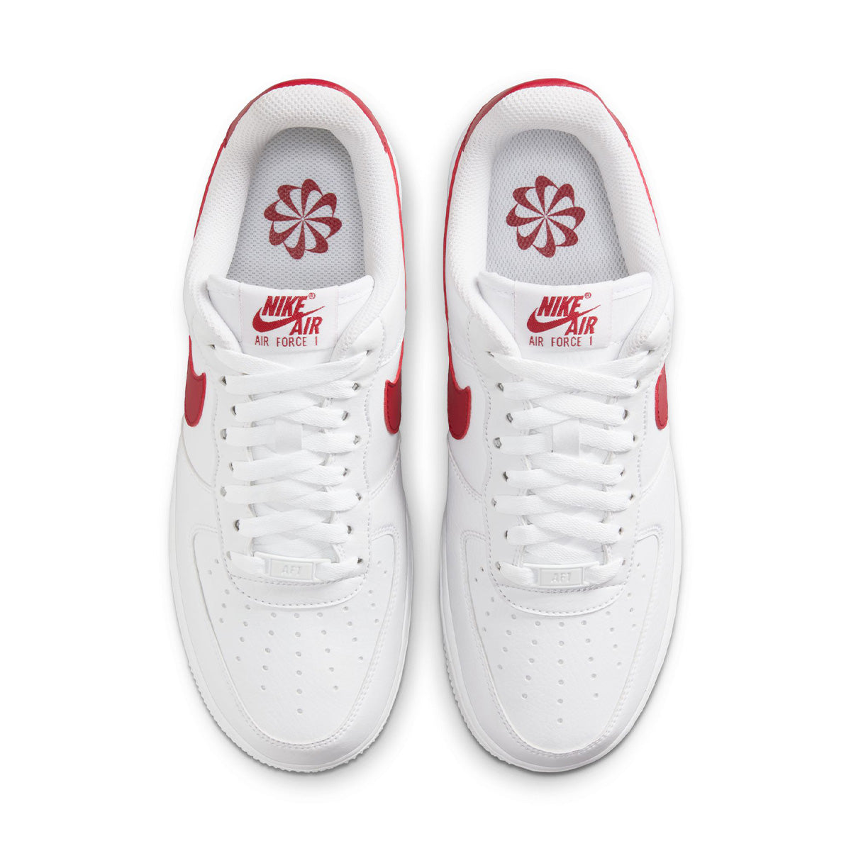 Wmns Air Force 1'07 NN 'WHITE/TEAM CRIMSON'