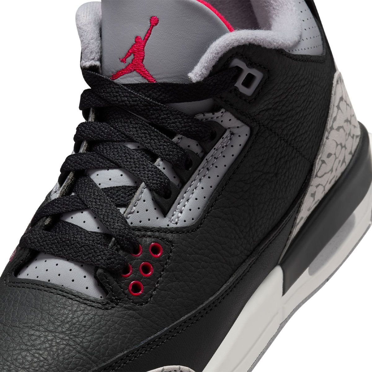 GS Jordan 3 Retro 'Black Cement'