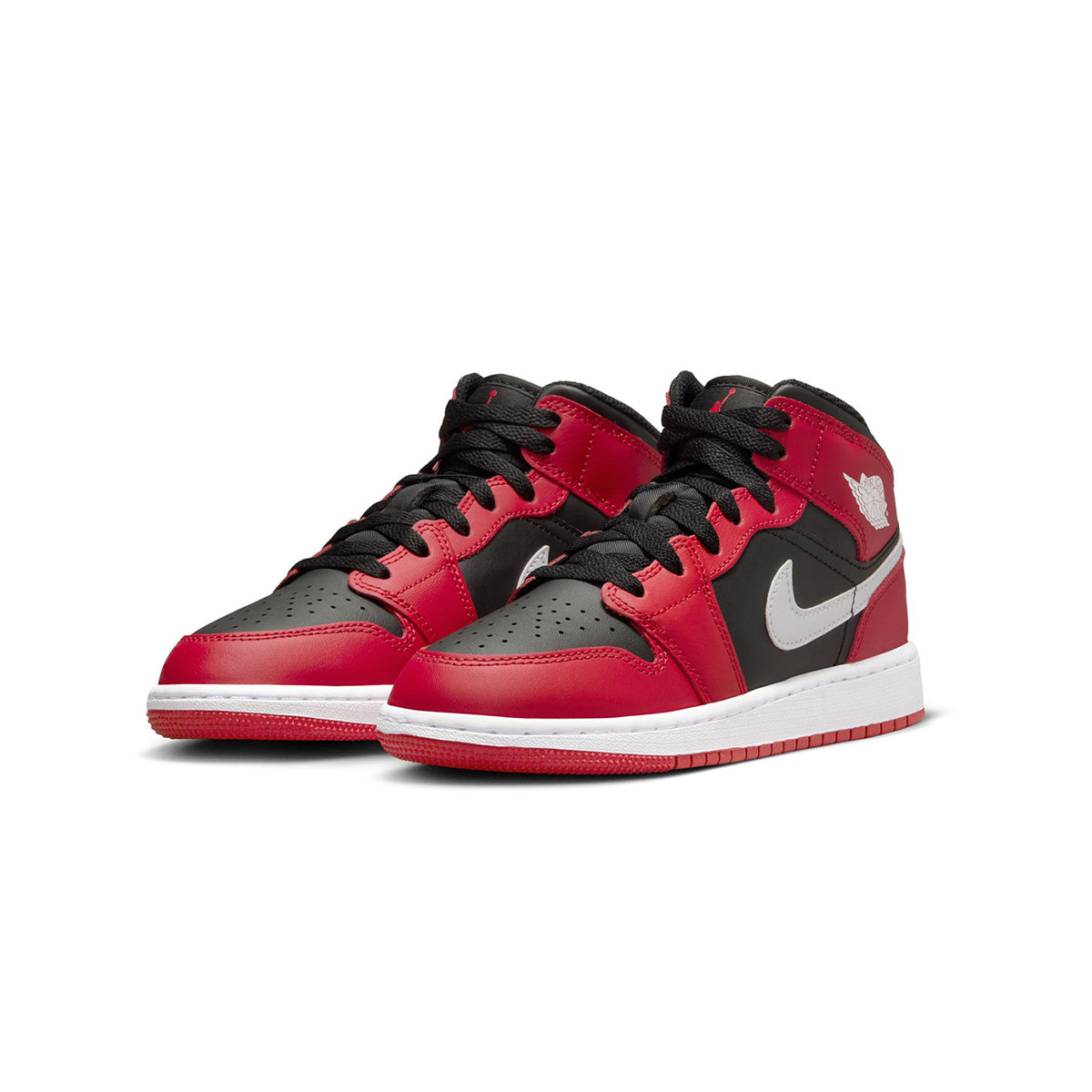 GS Air Jordan 1 Mid 'Gym Red'