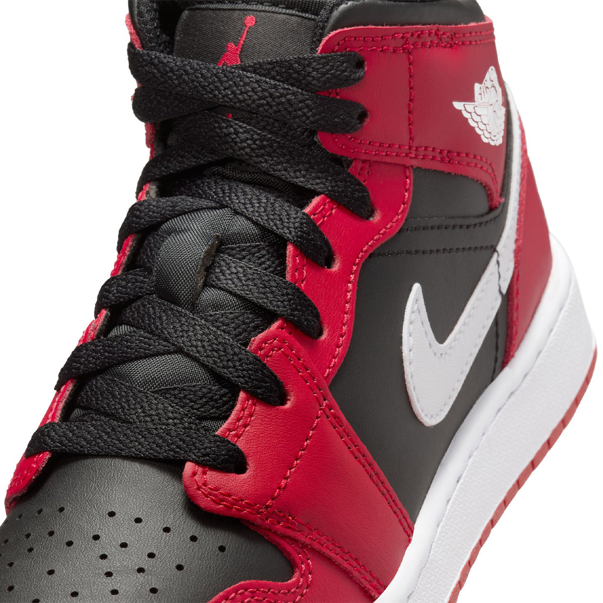 GS Air Jordan 1 Mid 'Gym Red'