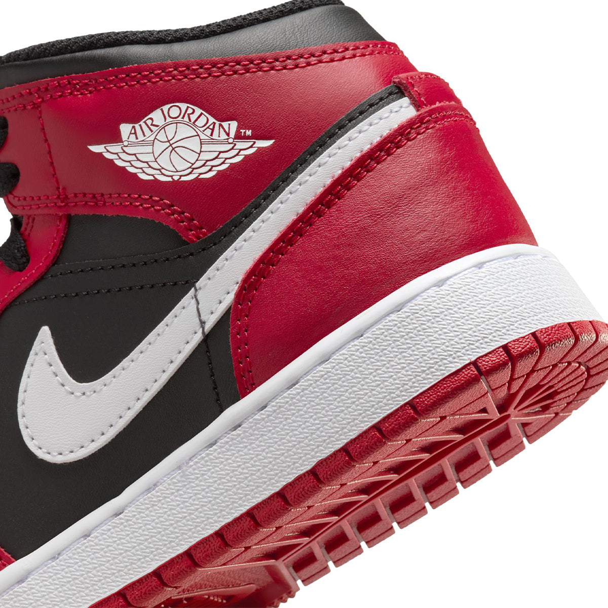 GS Air Jordan 1 Mid 'Gym Red'