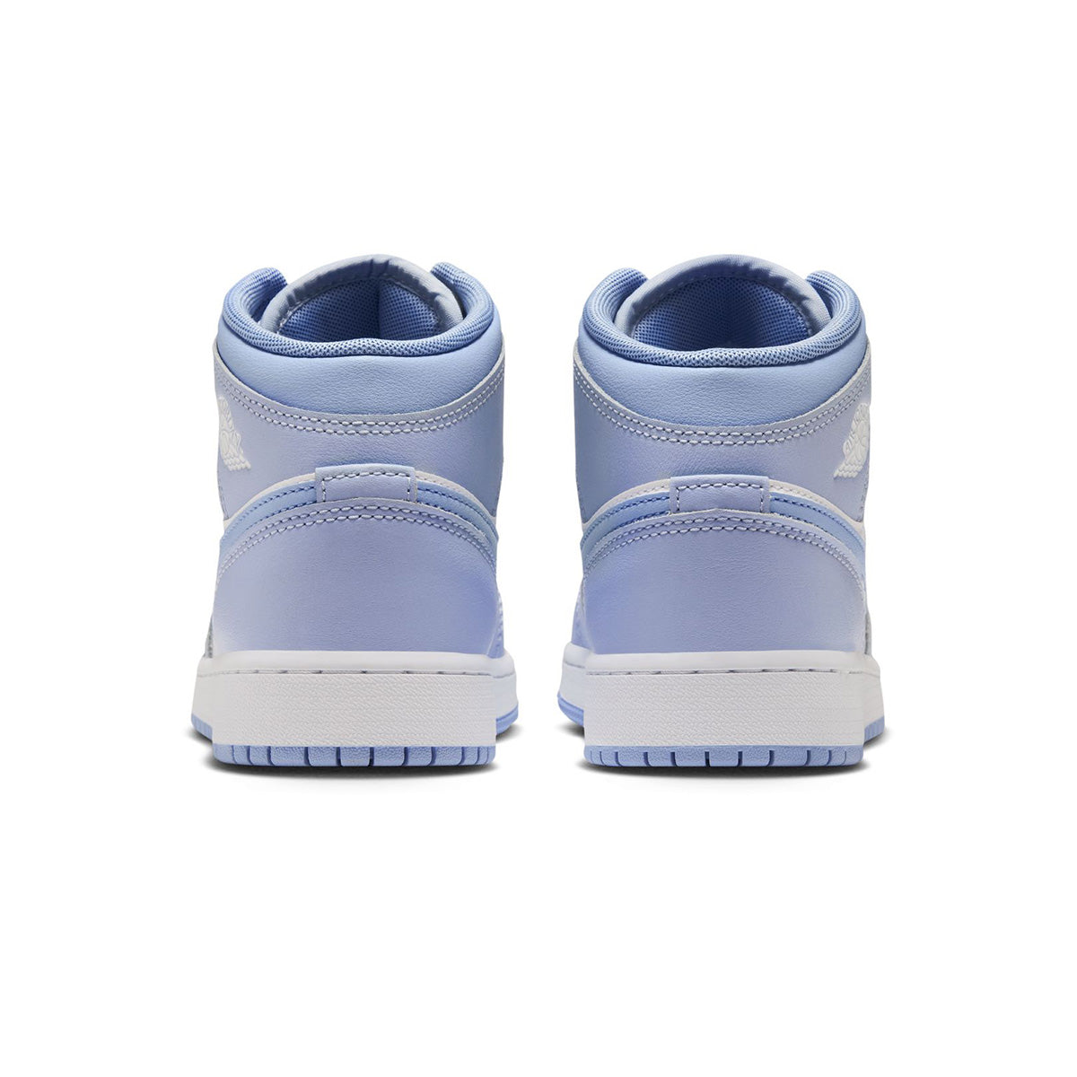 Air Jordan 1 Mid GS 'HYDROGEN BLUE/WHITE/ALUMINUM'