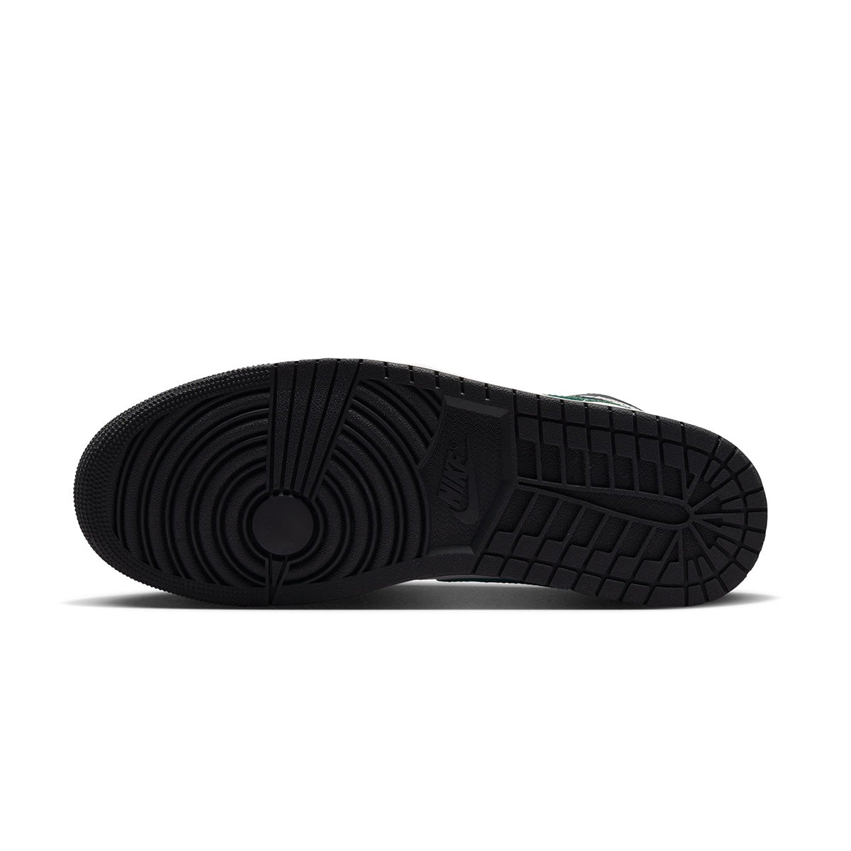 Air Jordan 1 Mid 'Black|Gorge Green|Summit White'