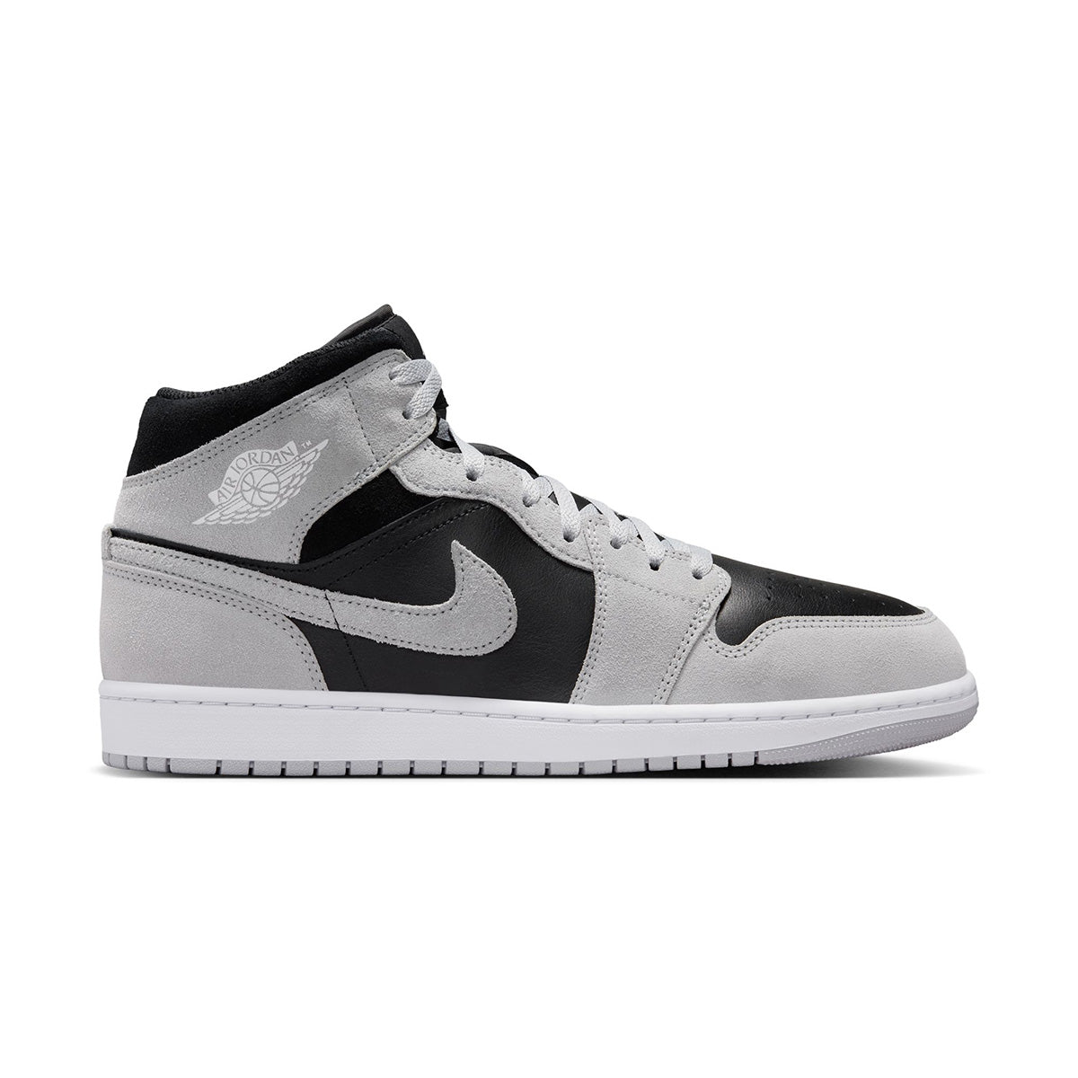 Air Jordan 1 Mid 'LT SMOKE GREY/WHITE/BLACK'