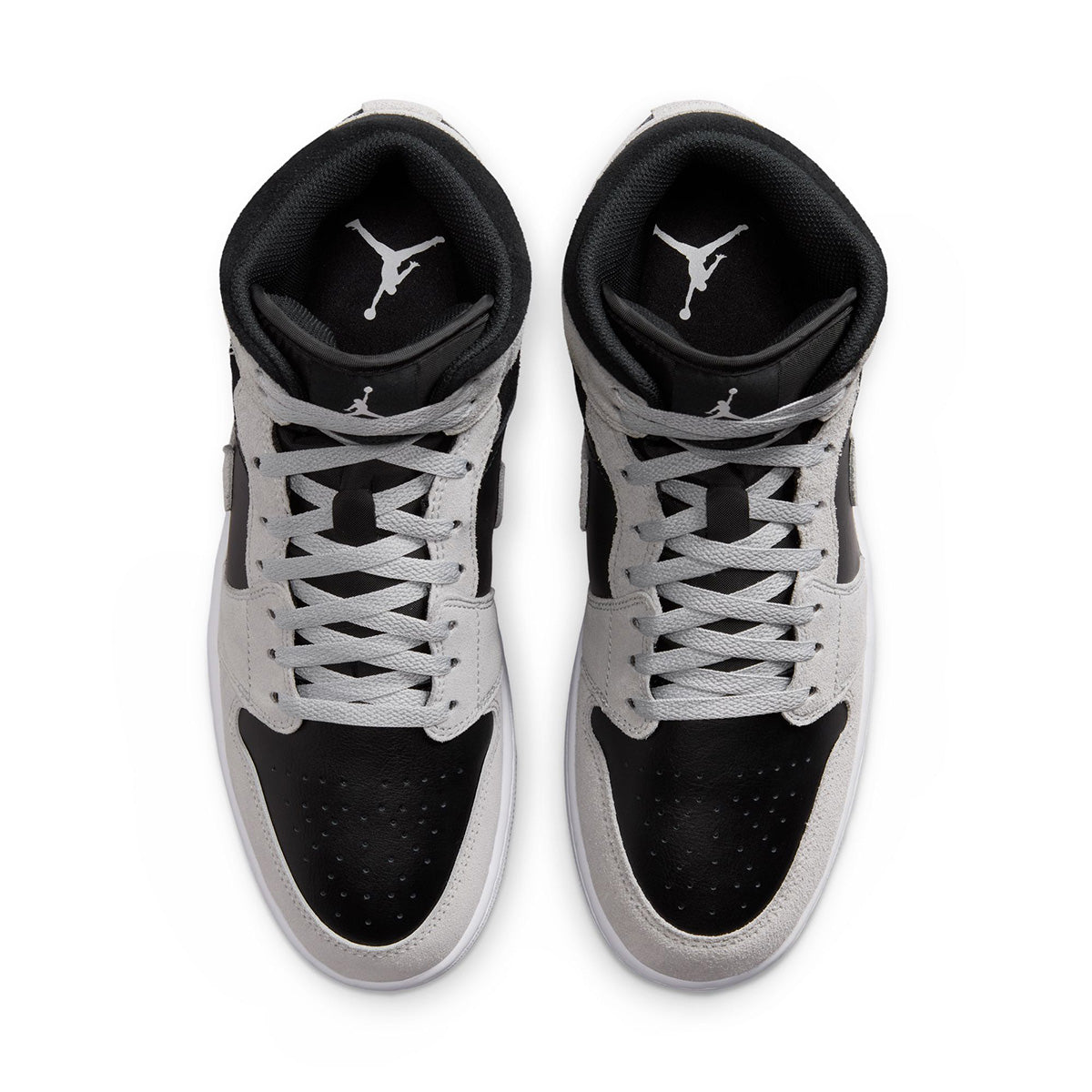 Buy Jordan Brand - Air Jordan 1 Mid 'LT SMOKE GREY/WHITE/BLACK'