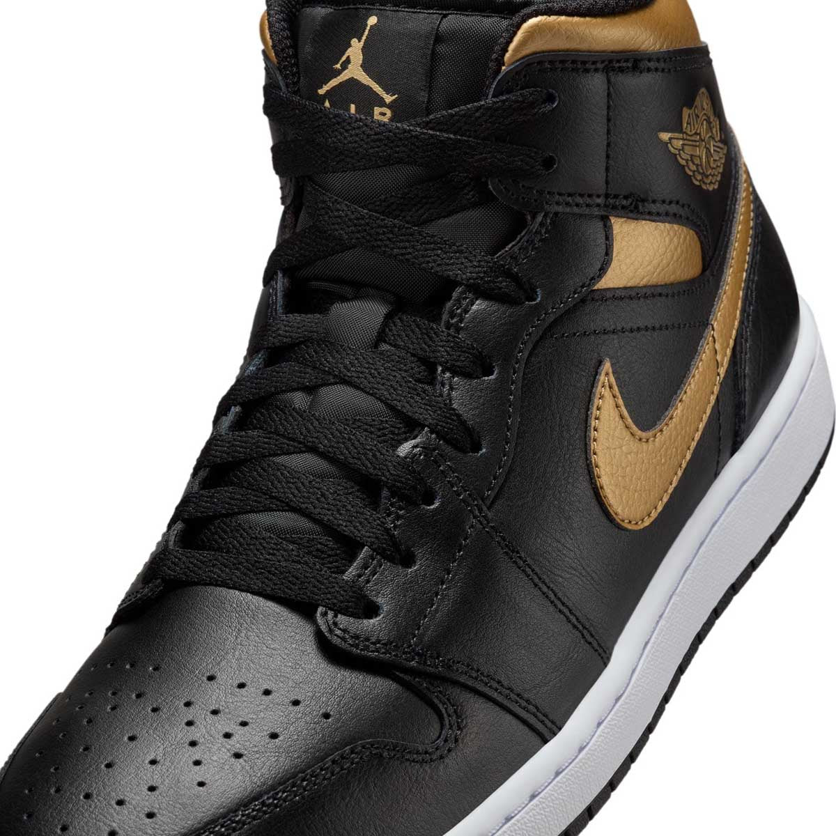 Jordan 1 Mid 'Metallic Gold'