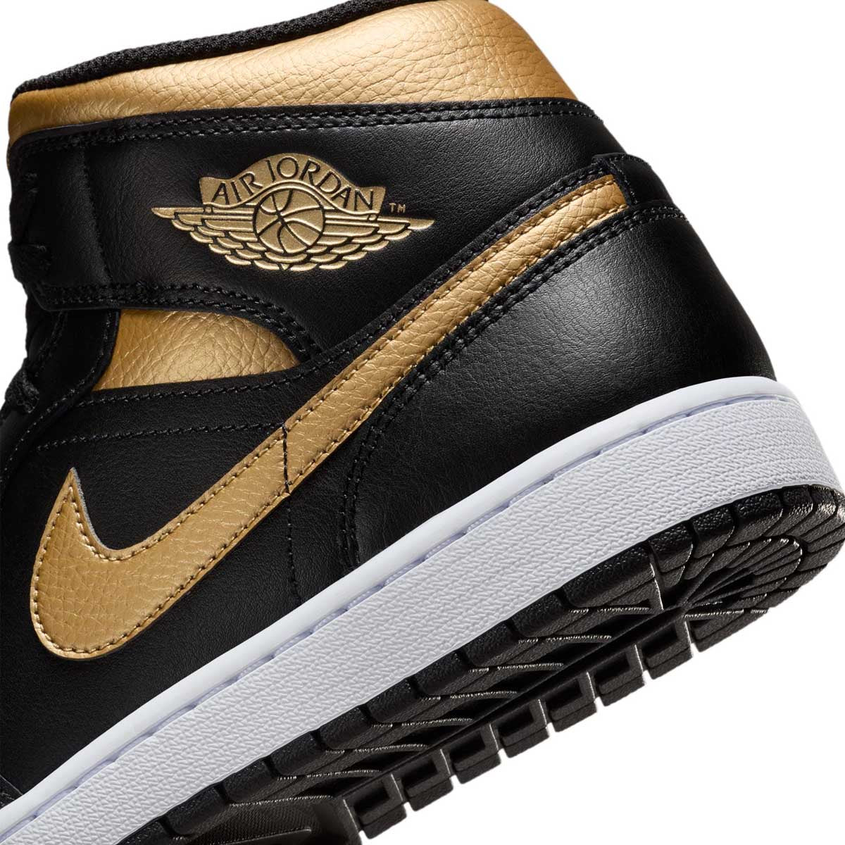 Jordan 1 Mid 'Metallic Gold'