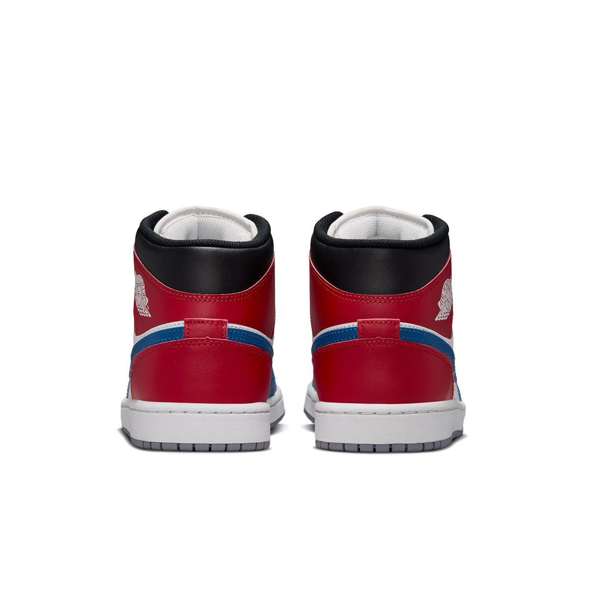 Air Jordan 1 Mid 'TRUE BLUE/SUMMIT WHITE/VARSITY RED/BLACK'