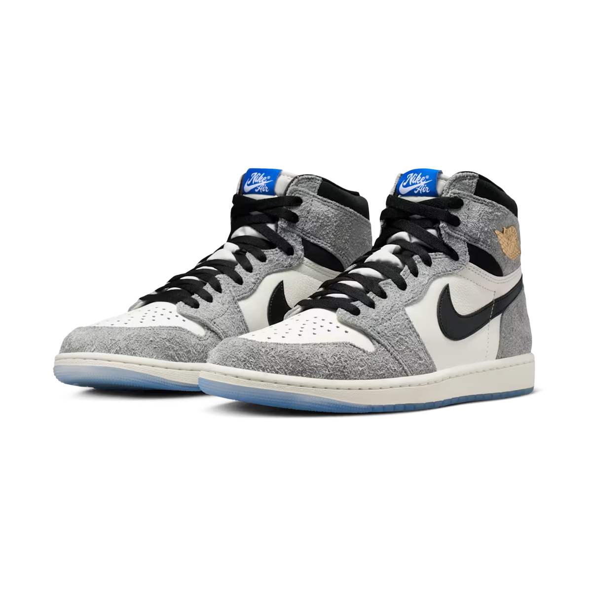 Air Jordan 1 Retro High OG 'COOL GREY/BLACK/SAIL/GAME ROYAL'