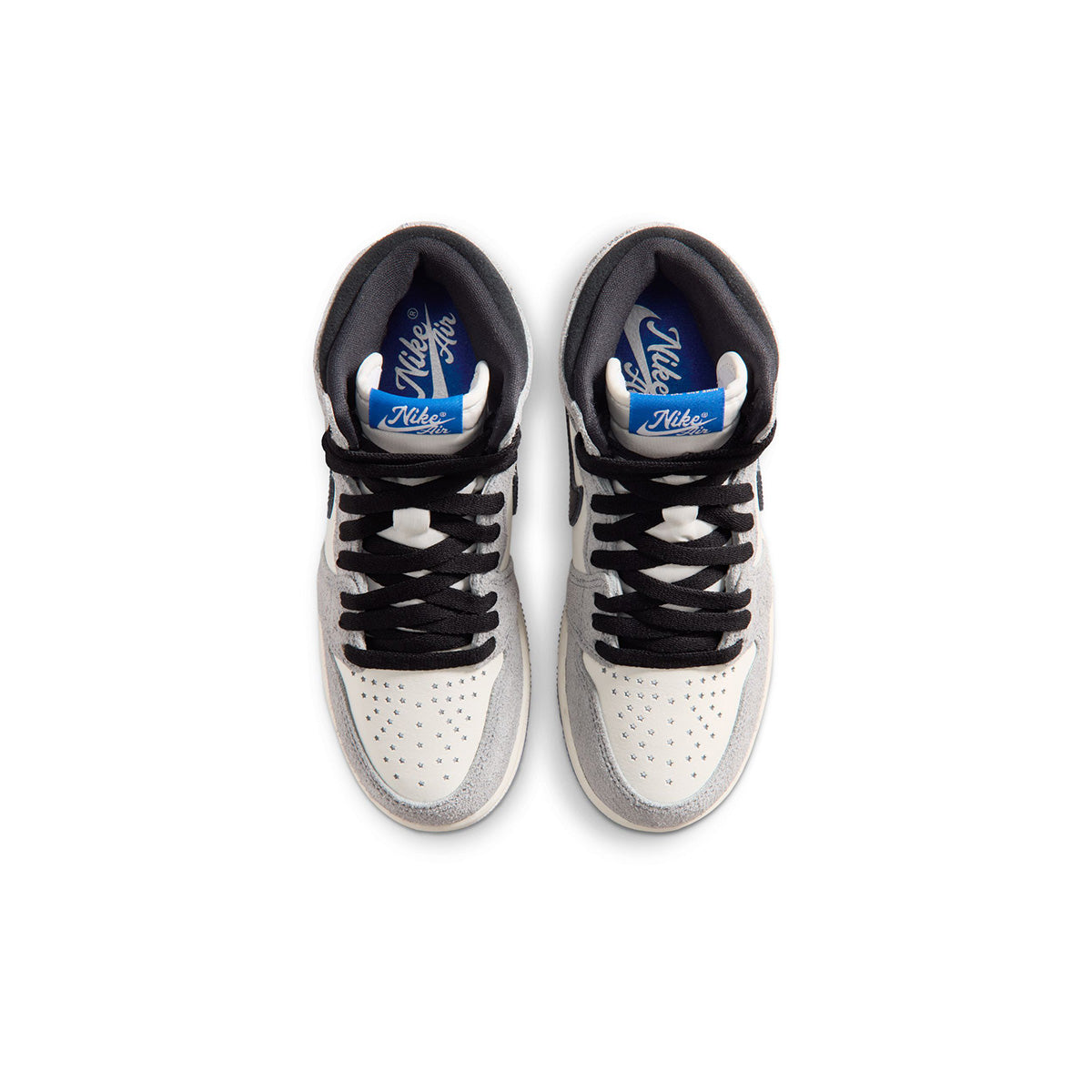 GS Air Jordan 1 High OG 'COOL GREY/BLACK-GAME ROYAL'