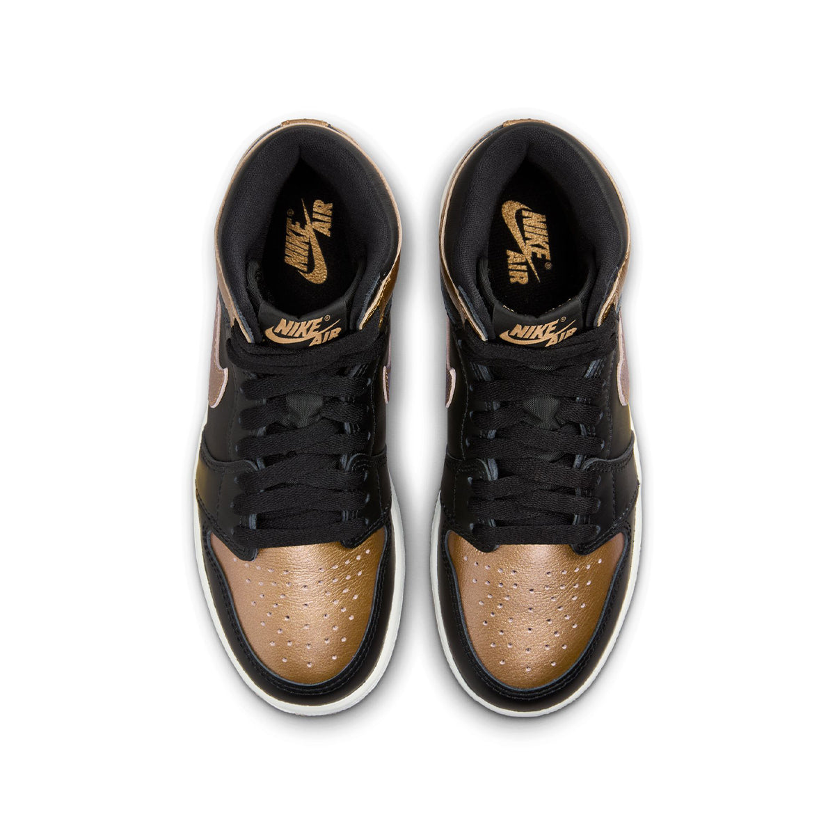 Brand new Jordan deals mid gs metallic gold black