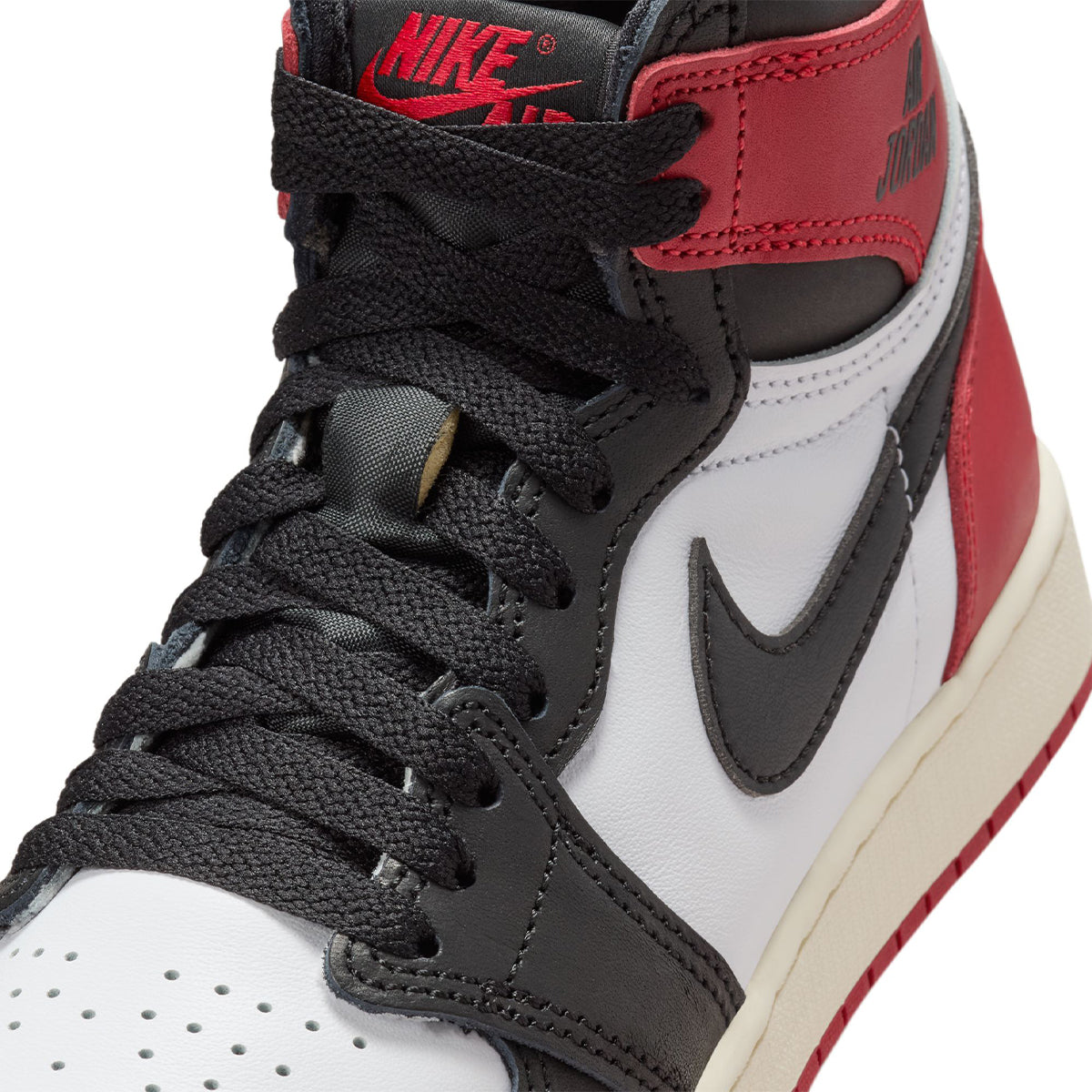 GS Jordan 1 Retro High OG 'Black Toe Reimagined'