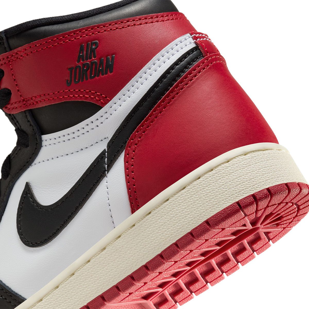 GS Jordan 1 Retro High OG 'Black Toe Reimagined'