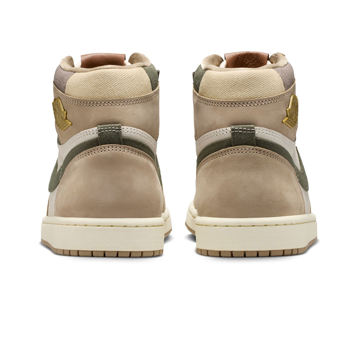Wmns Air Jordan 1 High OG 'KHAKI/MULTI-COLOR-SAIL-CARGO KHAKI'