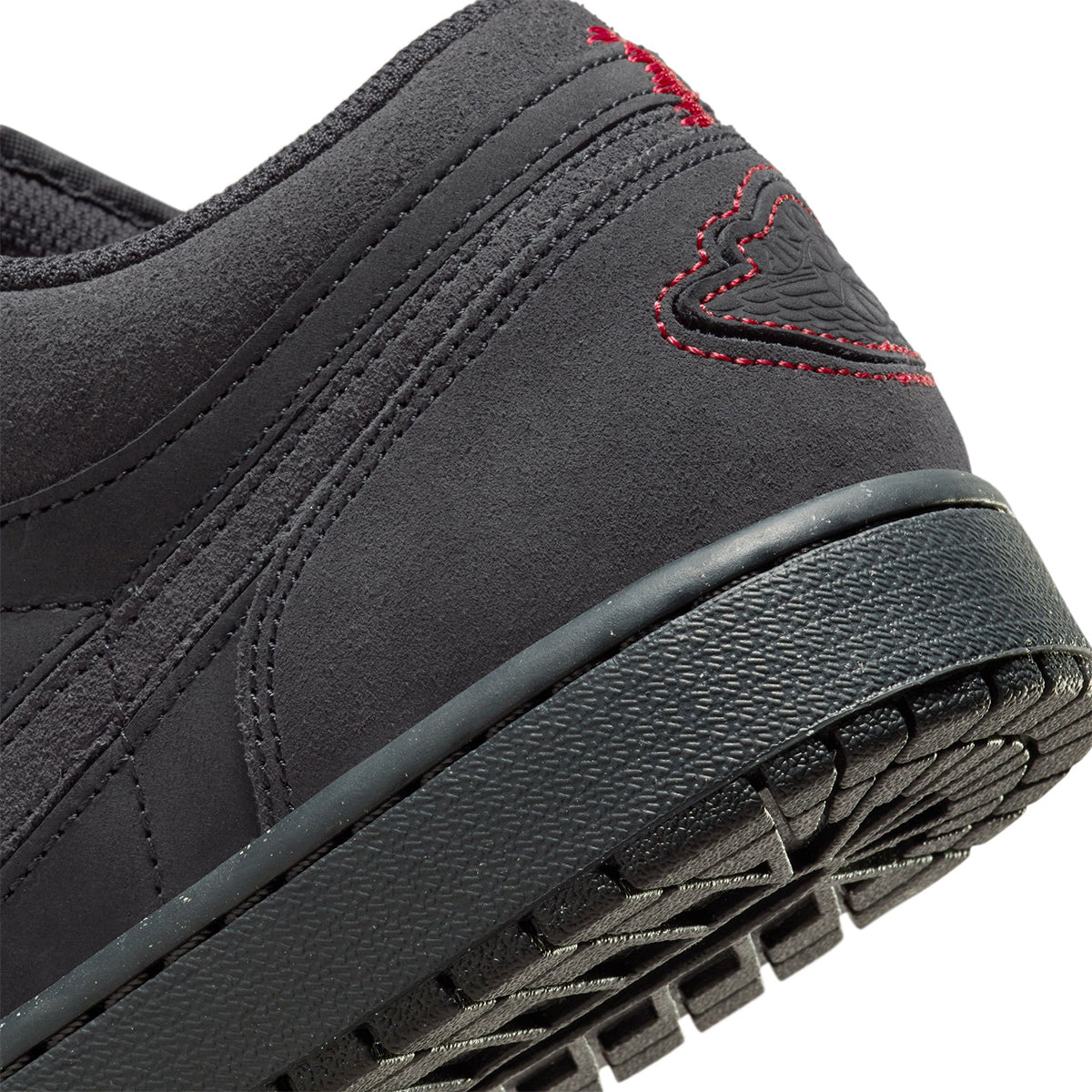 Air Jordan 1 Low Craft 'Dark Smoke Grey/Varsity Red/Black'
