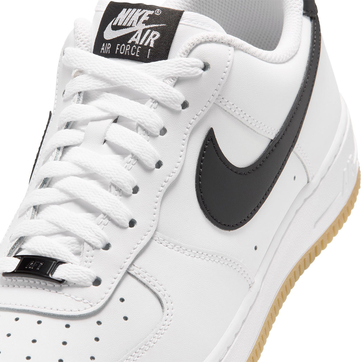 Air Force 1 '07 'WHITE/BLACK/GUM LIGHT BROWN'