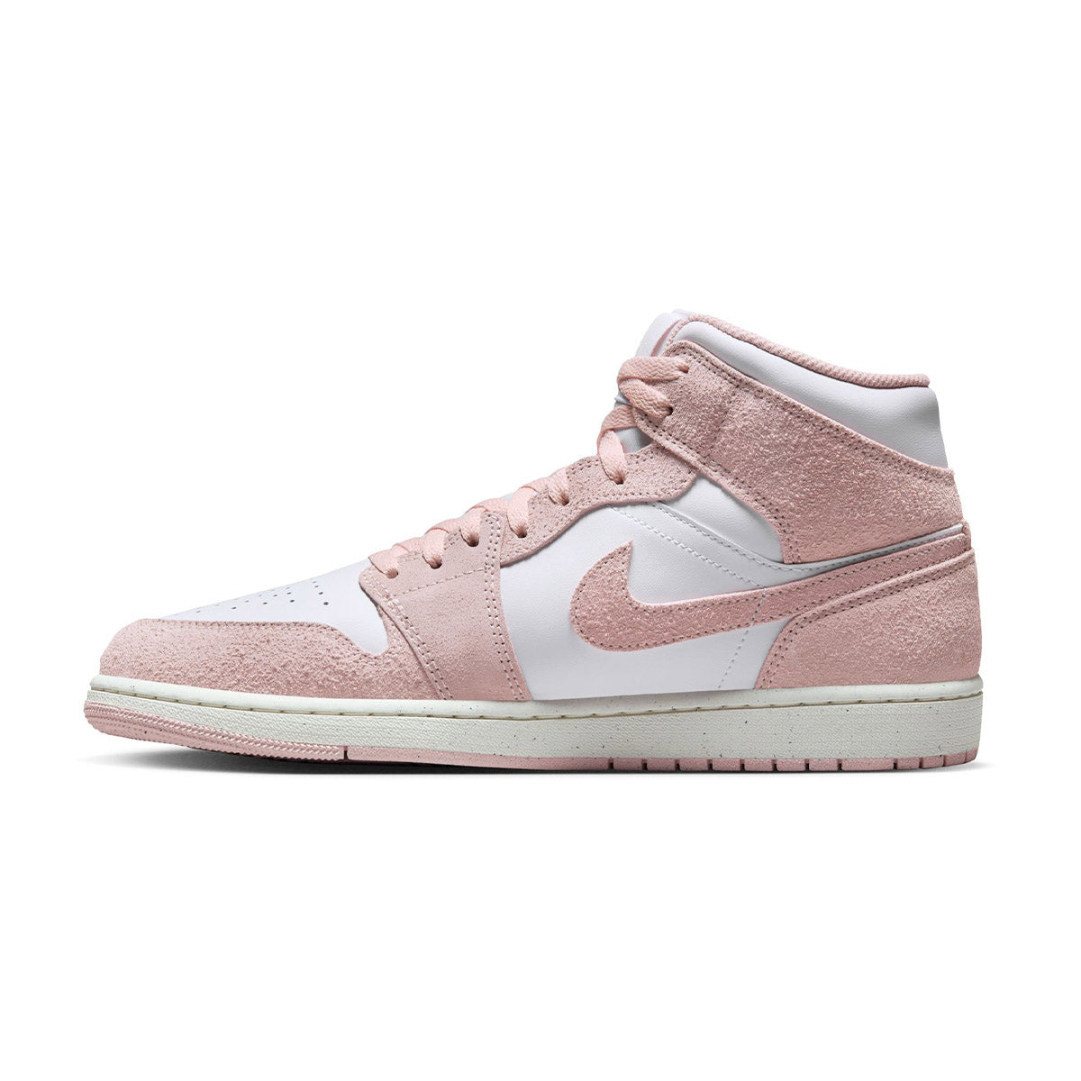 Air Jordan 1 Mid Pink Suede